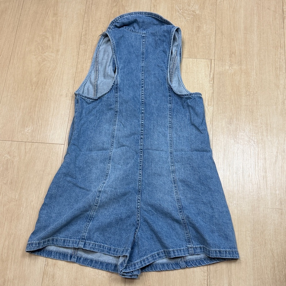 We the free Dover Denim Romper - Picture 4 of 5